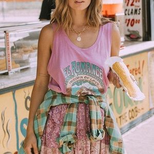 Spell El Romance Organic Tank Lilac X-LARGE